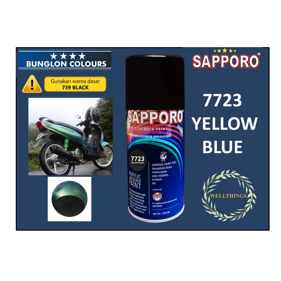 Sapporo Bunglon 7723 Yellow Blue / Pilok / Pylox / Pilox 300 ml