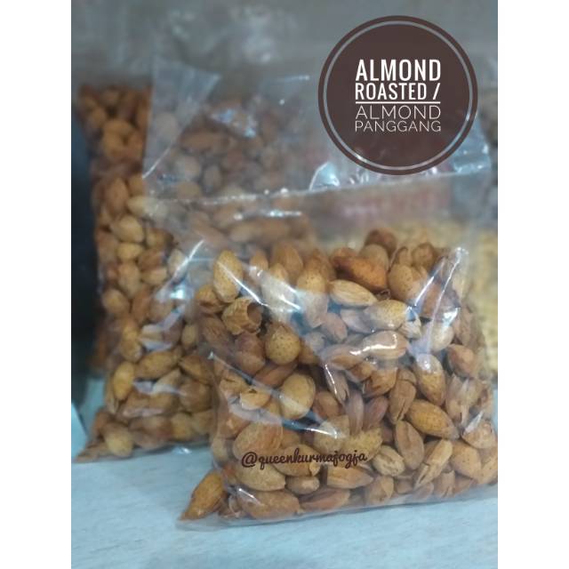 

Almond Roasted Kulit 500 gram