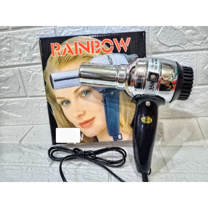 Hairdryer RAINBOW/pengering rambut/alat rambut