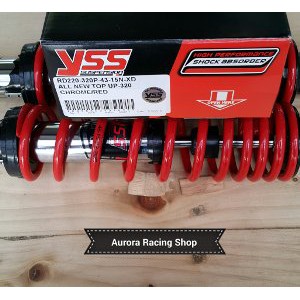 Shockbreaker YSS All New Top UP 320MM warna RED