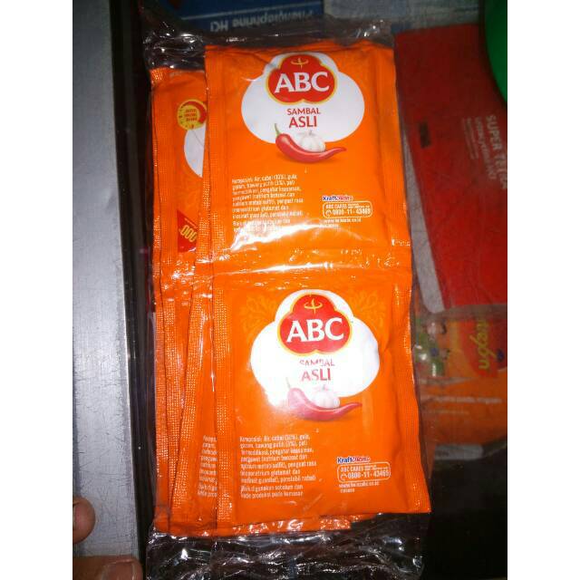 Sambal Abc Saus Saos Sachet 20 gram isi 10 sachet | Shopee Indonesia