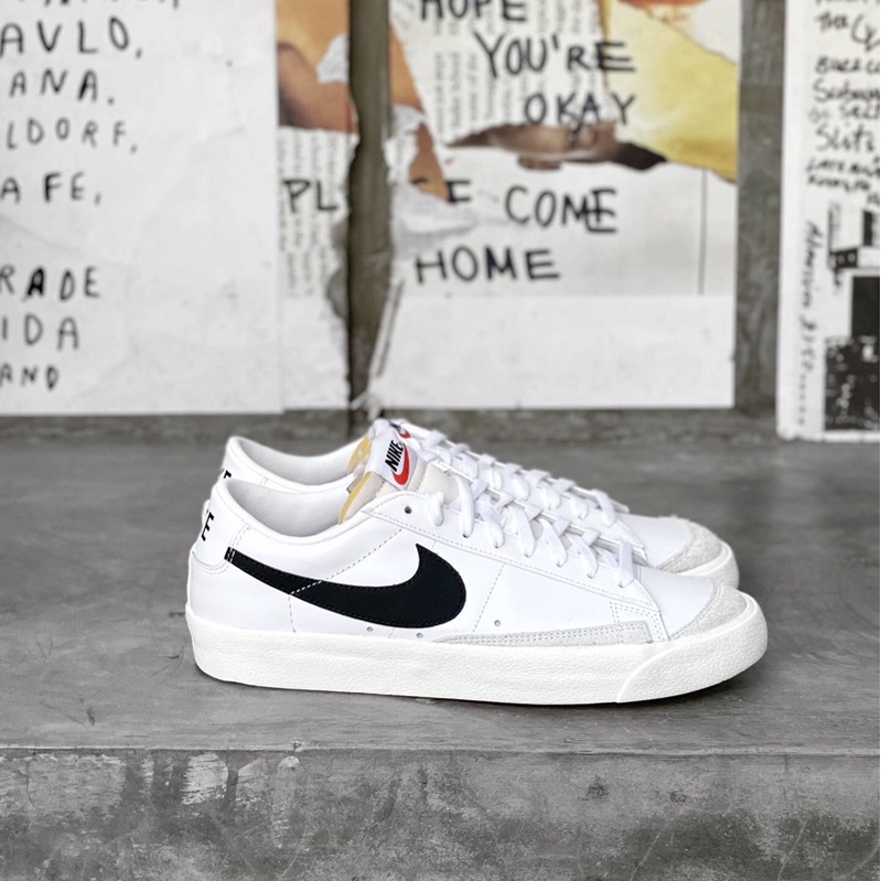 Nike Blazer Low 77 Vintage Black White Original