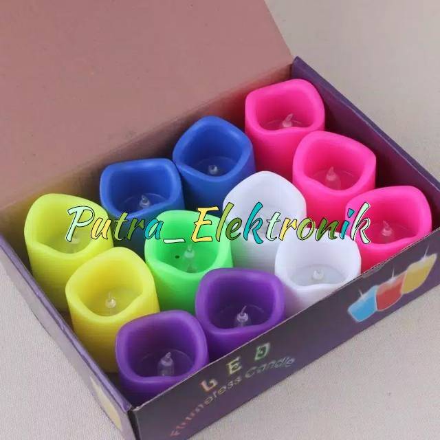 LAMPU LILIN ELECTRIC LED, LAMPU TIDUR MINI LED, LAMPU HIAS DEKORASI NATAL