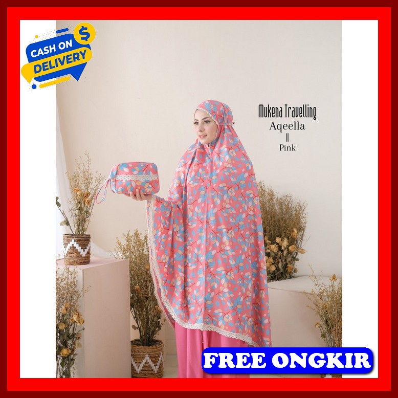 Cod Mukena Dewasa Farrah Jumbo By Dlusia Terbaru 2023 Restock... Cod Mukena Regina Bunga Salur Rayo 