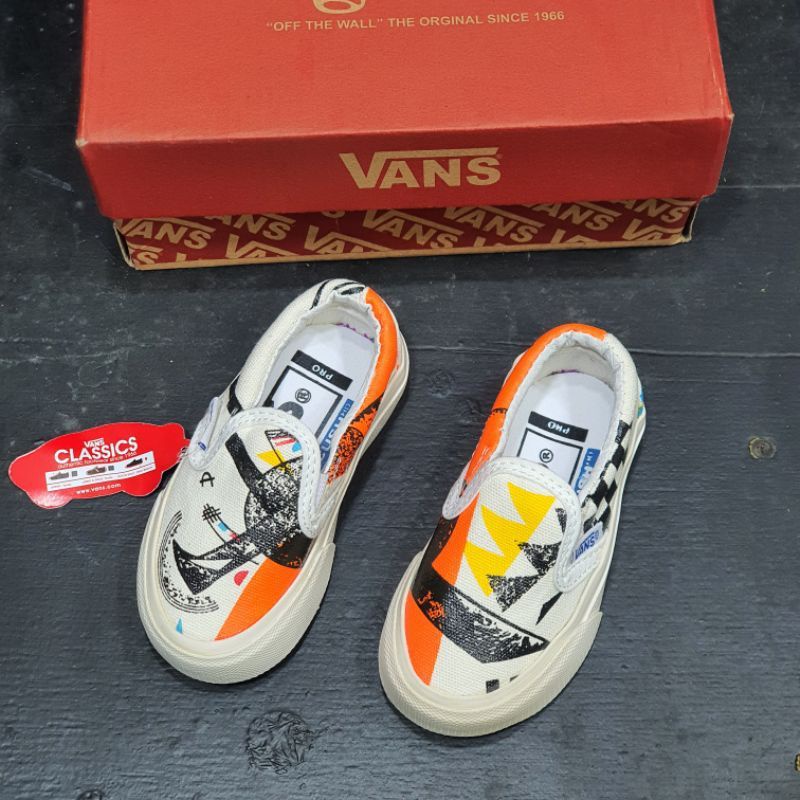 Terlaris!! sayang anak sepatu vans slop anak full colour termurah moma x