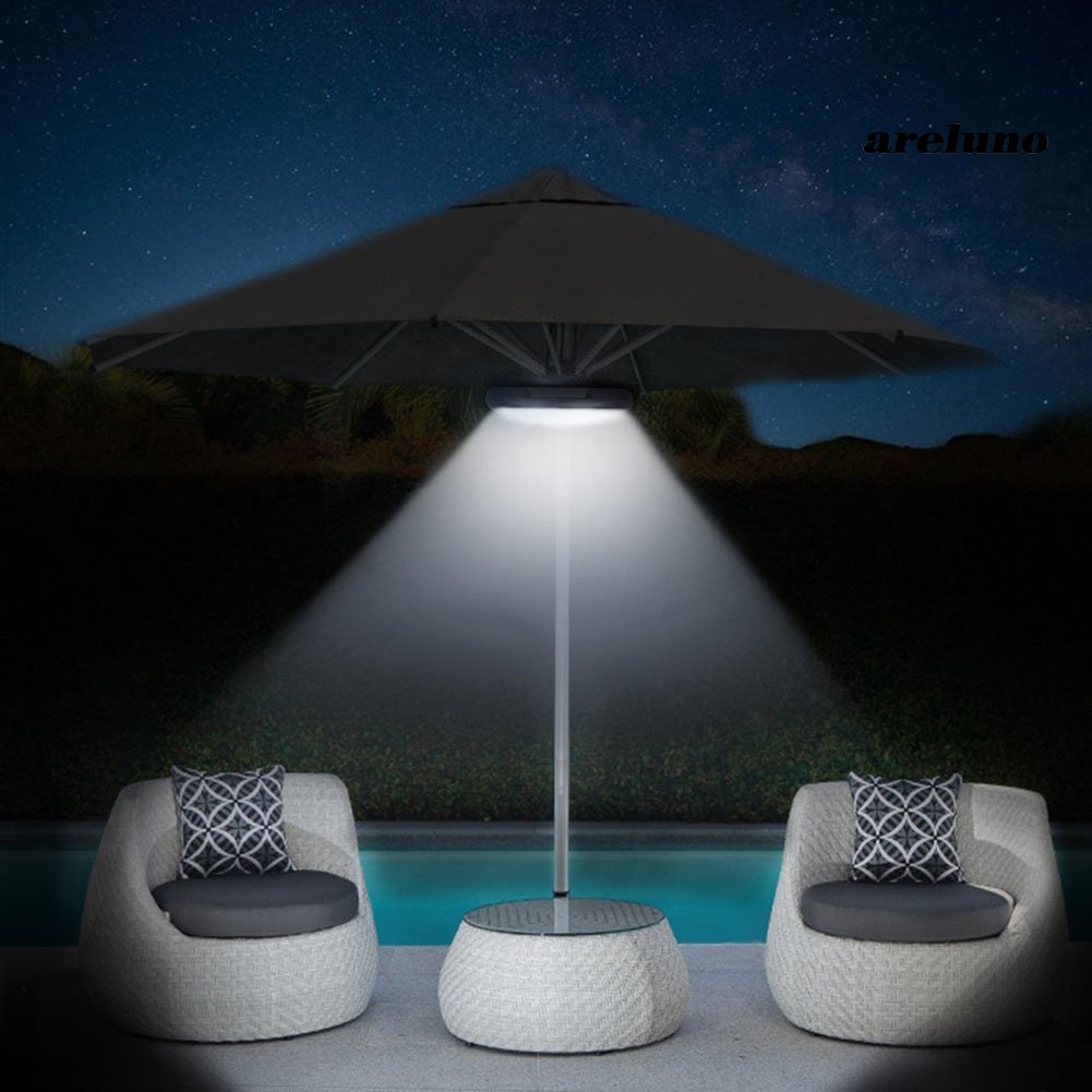 Ae Bluetooth Wireless Speaker Outdoor Camping Beach Umbrella Colorful Led Light Shopee Indonesia