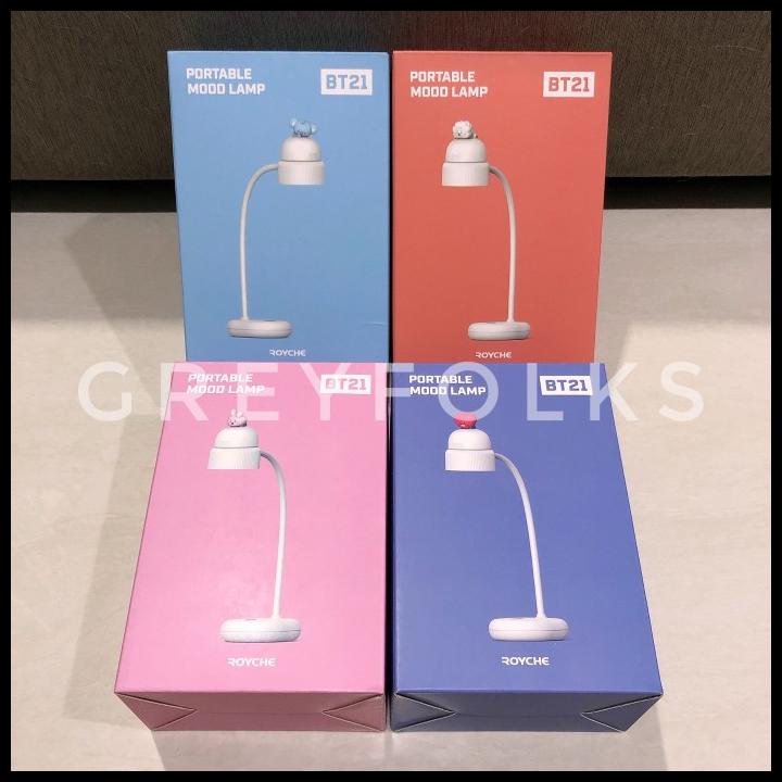 [Ready Stock] Bts Bt21 Baby Portable Mood Lamp Line Friends Official