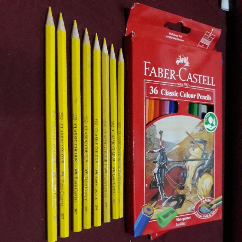 

Pensil Warna Faber Castell Kuning 307 Satuan