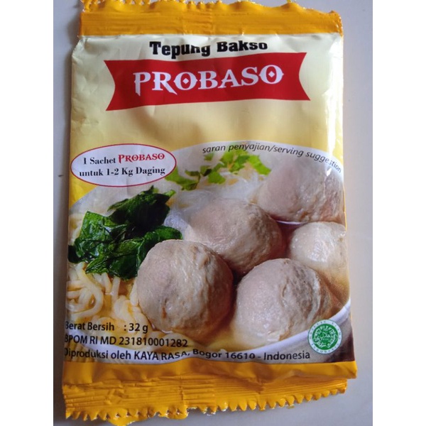 

PROBASO Tepung bakso 32gr
