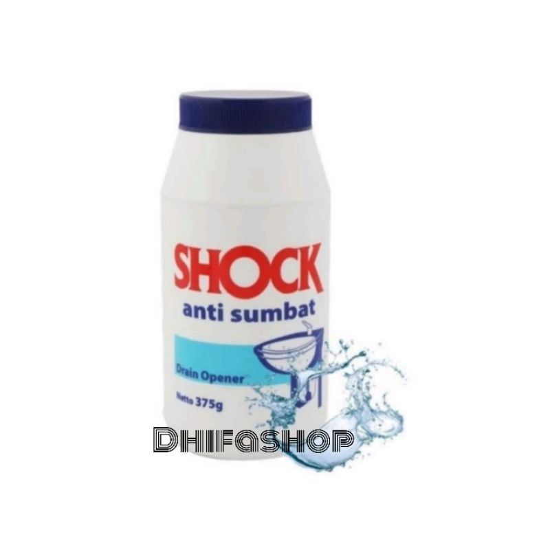 SHOCK ANTI SUMBAT BOTOL 375 GR saluran pipa/wastafel dan toilet/WC