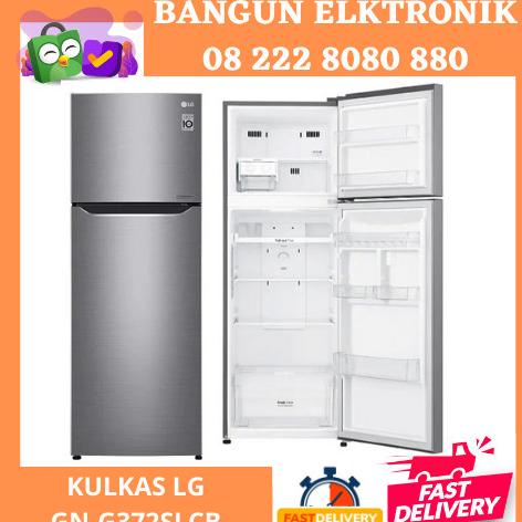 KULKAS LG GN-G372SLCB 2 PINTU 333 LITER INVERTER SMART COMPRESSOR