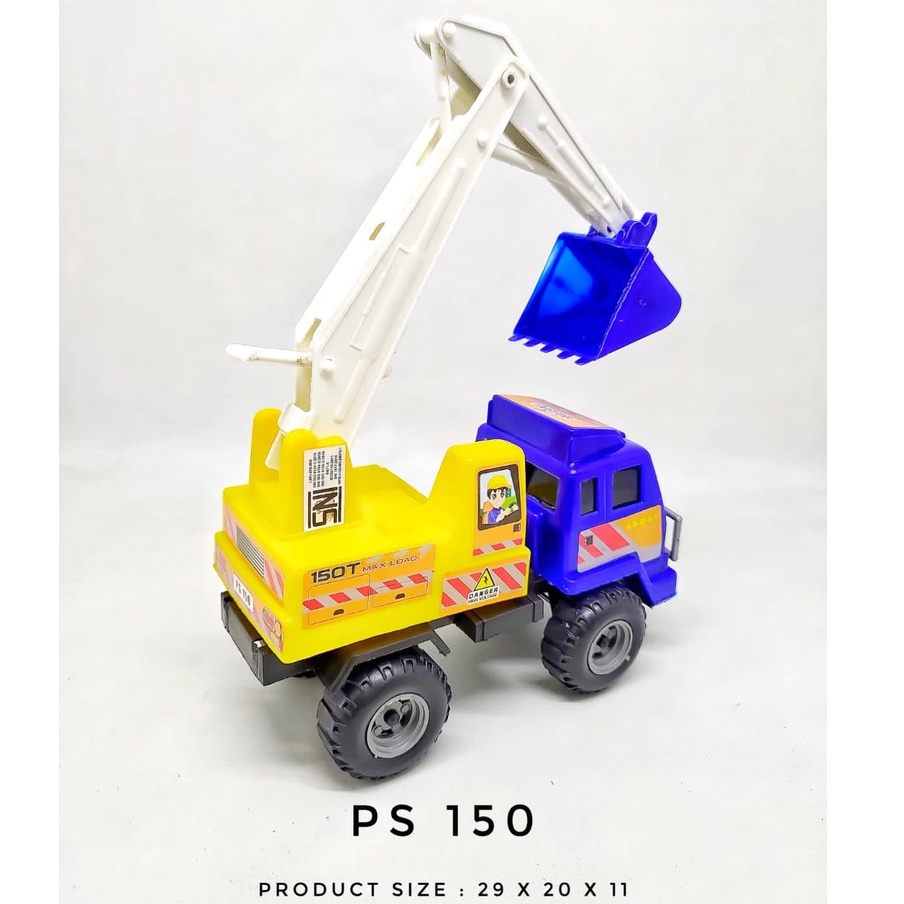 MAINAN ANAK MOBIL TRUK EXCAVATOR PS 150