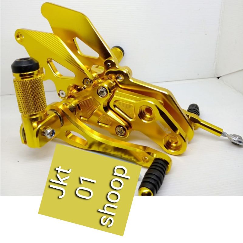 Foot Step Underbone Vixion New Underbon Vixion Old Vixion Nvl Nva Model Lipat Gold Full Cnc