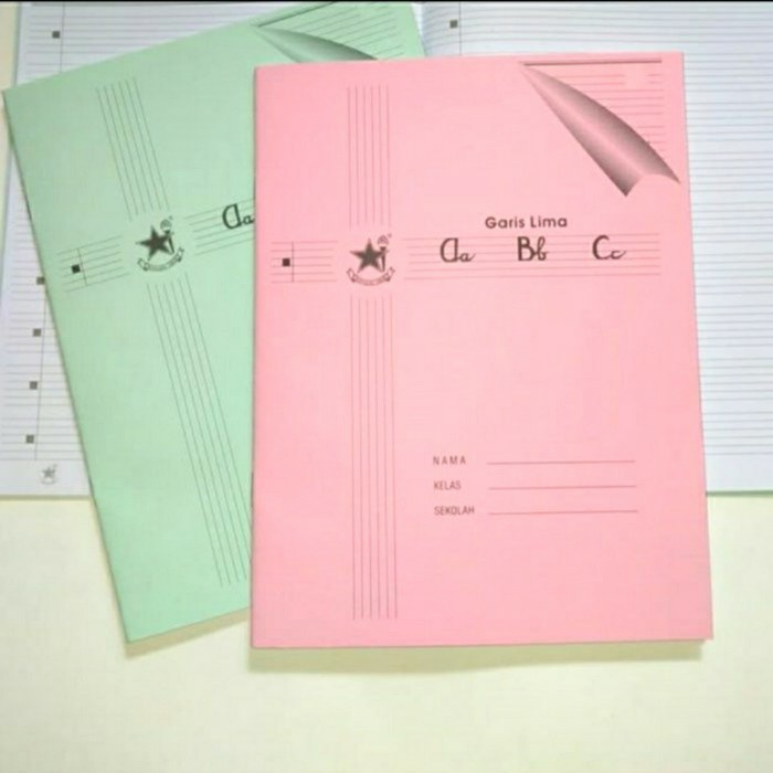 

Buku tulis garis lima