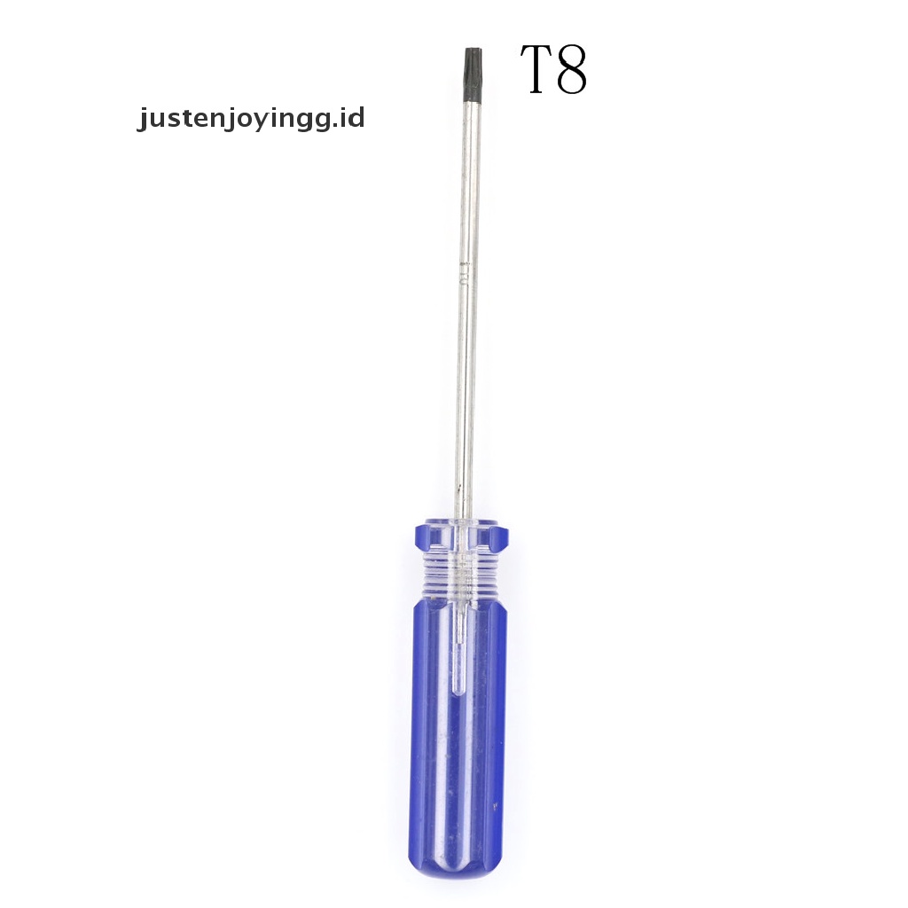 // justenjoyingg.id // new T8/T9/T10 Tamper Proof Screwdriver Security Torx Driver Disassembly For XBOX PS3 ~