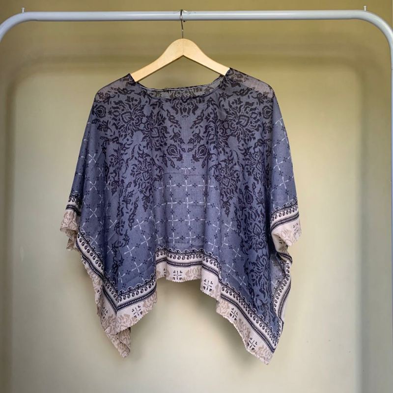 Outer kimono scraf premium-hazel abu