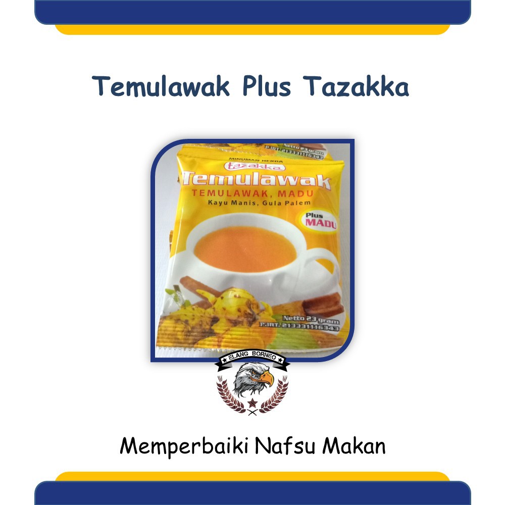 

Temulawak Instan Plus Madu Minuman Kesehatan Herbal Tazakka