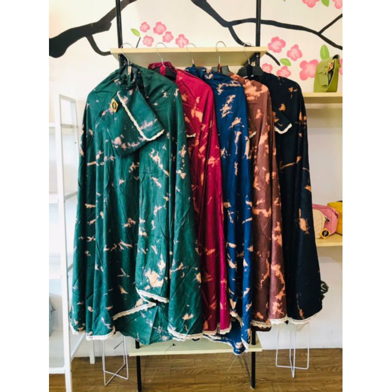 MUKENA JIHAN MUKENA JUMBO DEWASA MUKENAH MOTIF KATUN RAYON