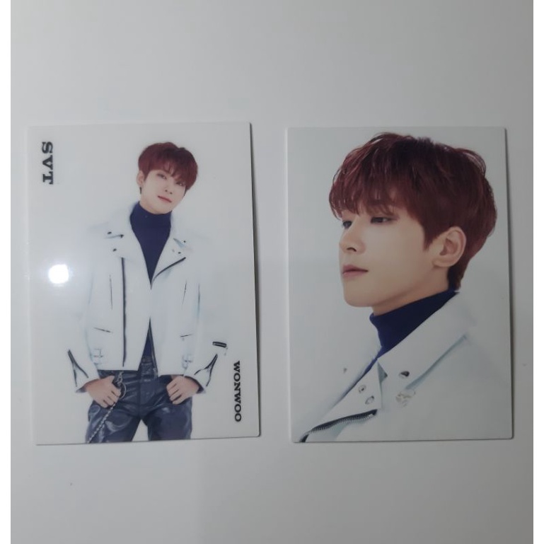 SEVENTEEN WONWOO TRADING CARD JAPAN SET