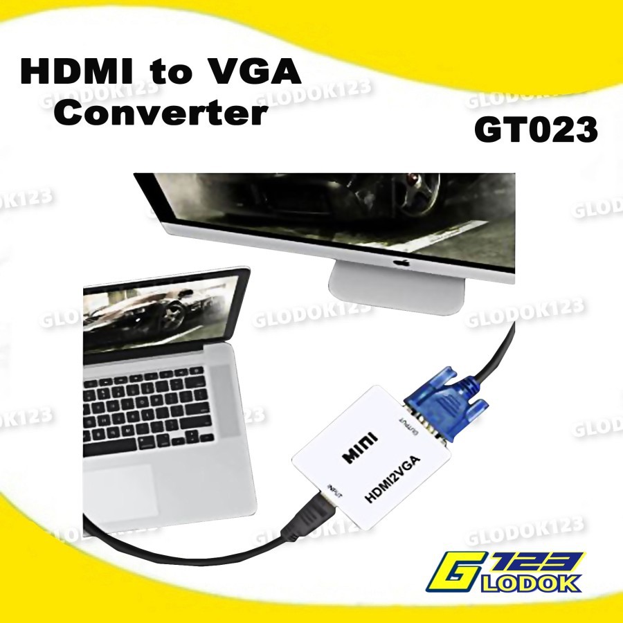 HDMI2VGA Converter HDMI To VGA + Audio Full HD Video 1080P GT023