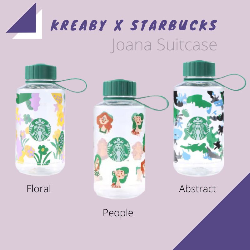 STARBUCKS Tumbler Botol Tempat Minum Plastik Reusable Cup Bottle 1