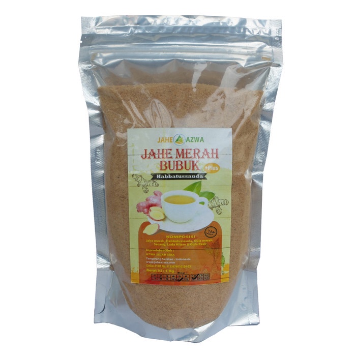 

b01n1nh Jahe Merah Azwa Bubuk Kemasan 1 Kg Ds201Fs
