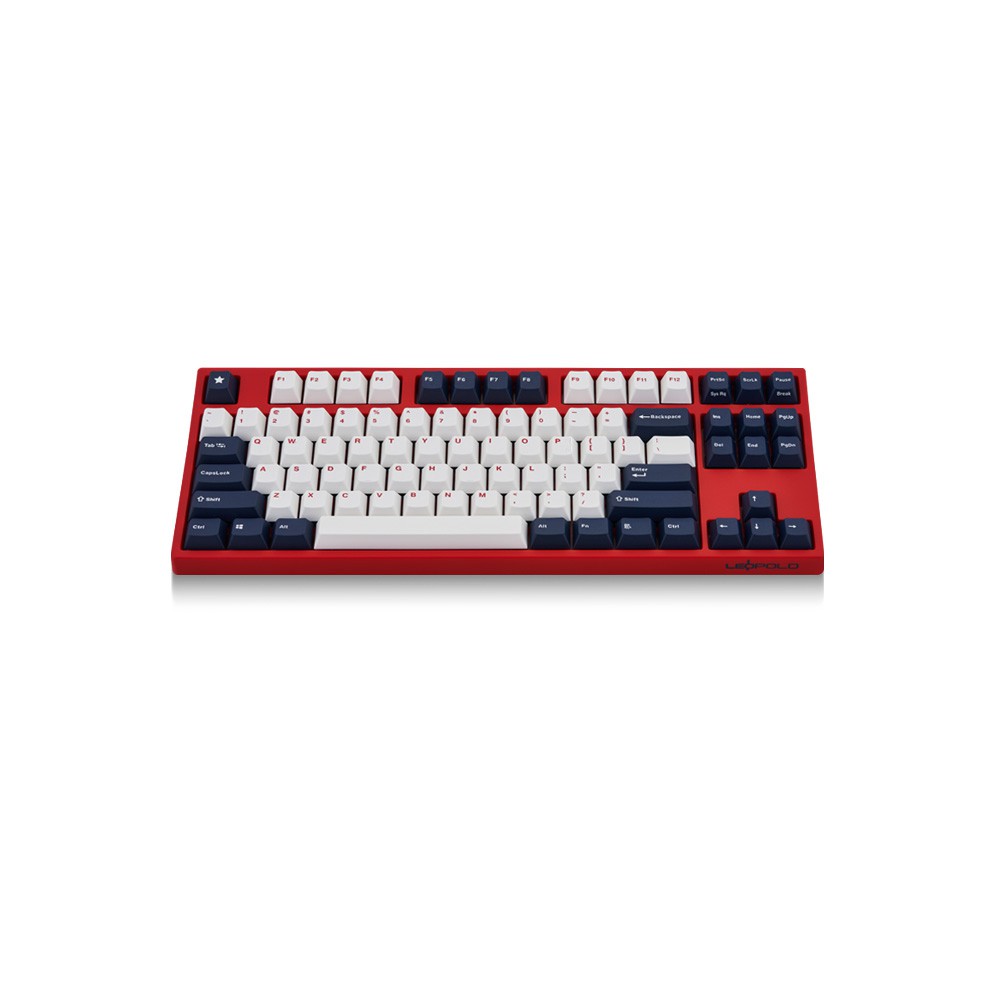 Leopold FC750R White Blue Star Mechanical Gaming Keyboard