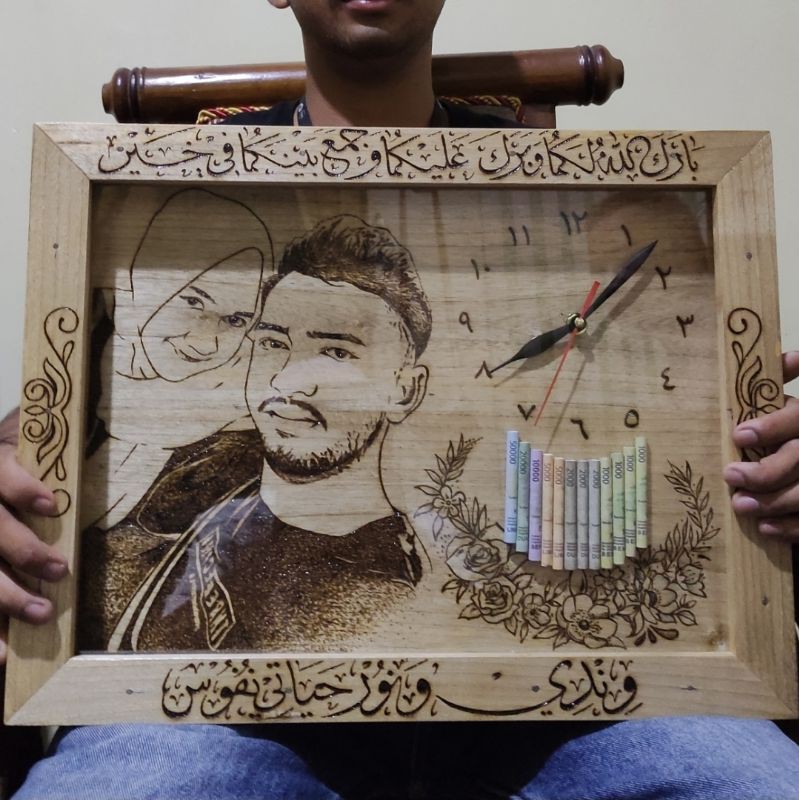 

Mahar Nikah Lukis Murah + Jam