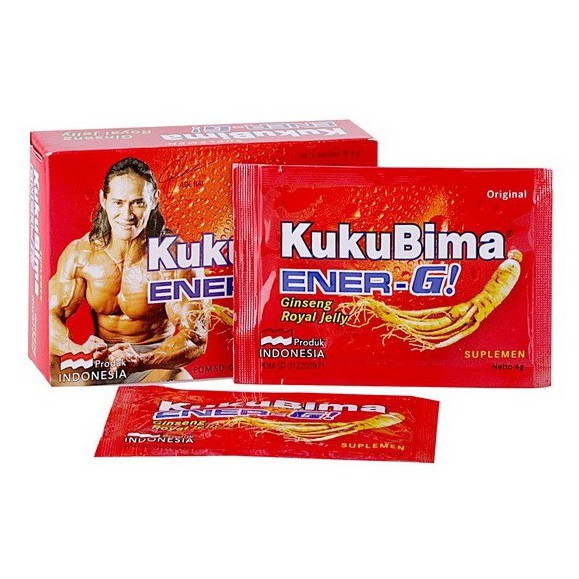 

KukuBima Ener-G! Sidomuncul Minuman Kesehatan 6 Sachet @ 4 gr