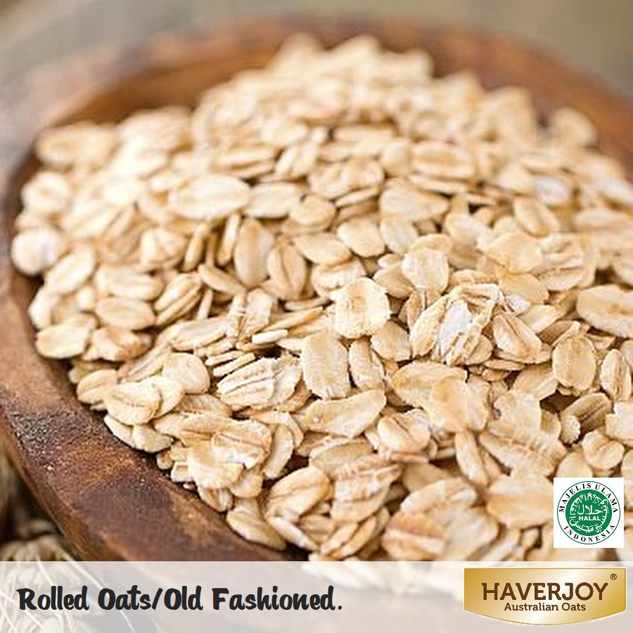 

ROLLED OAT 500 gr / REGULER OAT / OLD FASHIONED OAT / GANDUM UTUH