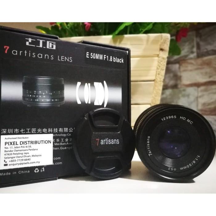 Lensa 7artisan 50mm F1.8 for Sony