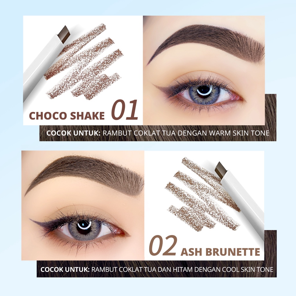 YOU Colorland Ready To Go Brow Pencil - Waterproof Smooth Fuller