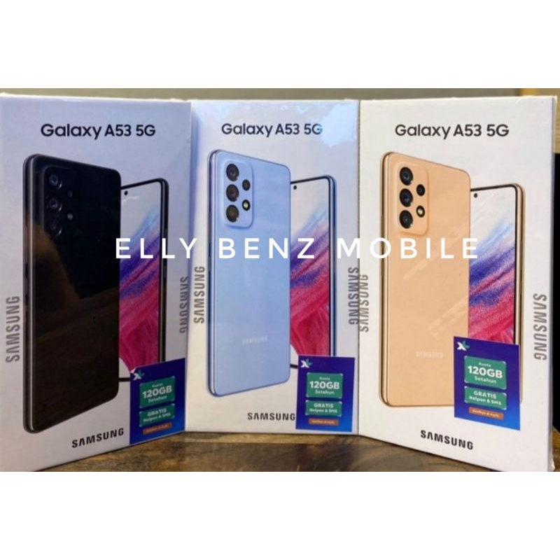 Samsung Galaxy A53 5G RAM 8GB 8/128 &amp; 8/256 New Garansi Resmi Samsung Indonesia SEIN