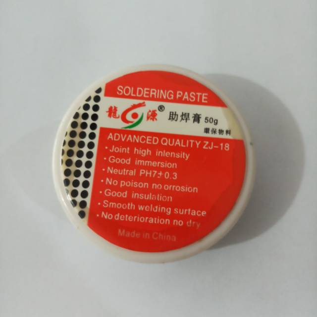 Paste solderan. Pembersih solderan 50gram