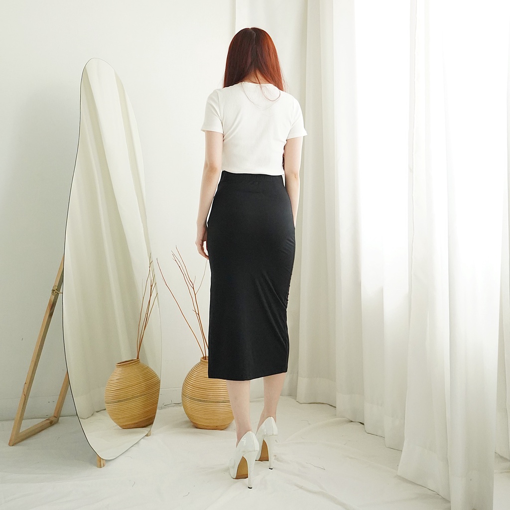 Skirt Span Rok Span Panjang Perempuan Style 105