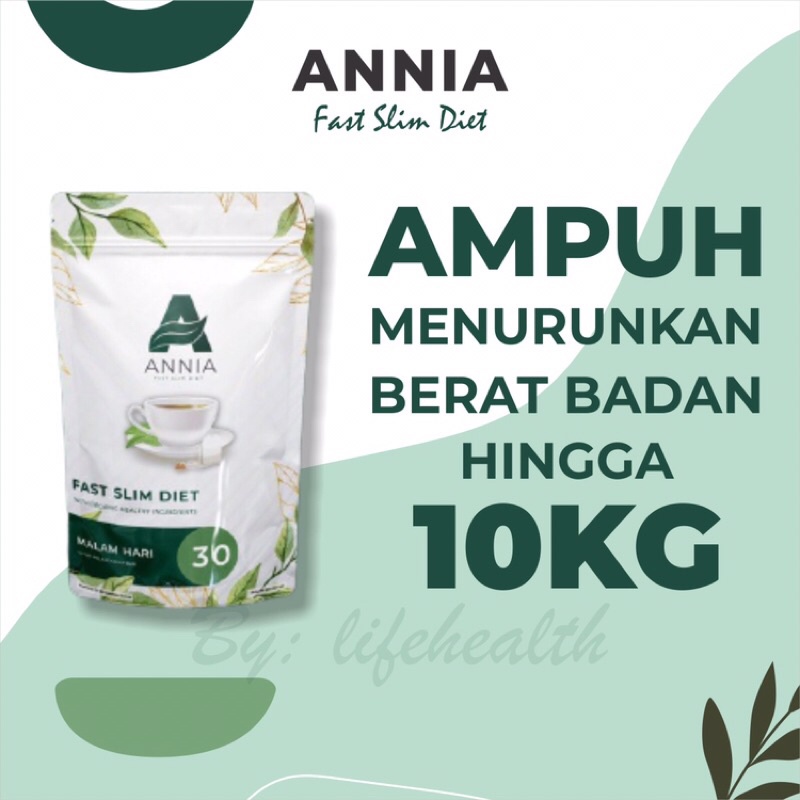 Annia Slim Original Paket Diet 10 Hari isi 10 Kapsul BPOM