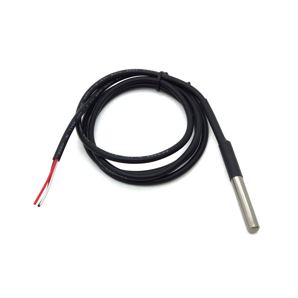 Sensor Suhu DS18B20 Waterproof Temperature Probe Sensor