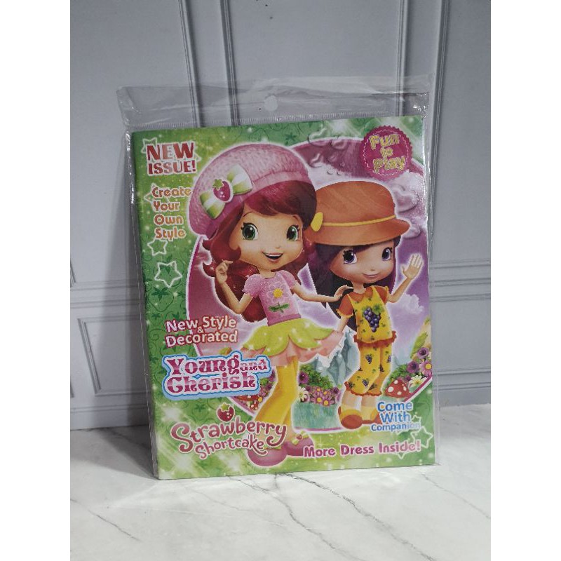 bongkar pasang kertas/mainan baju bajuan/Dress up-BERRY