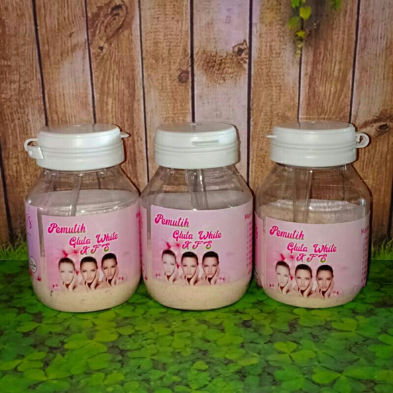 Kfs Gluta White Susu Pemutih Original Aman Bumil Busui Skincare Bpom