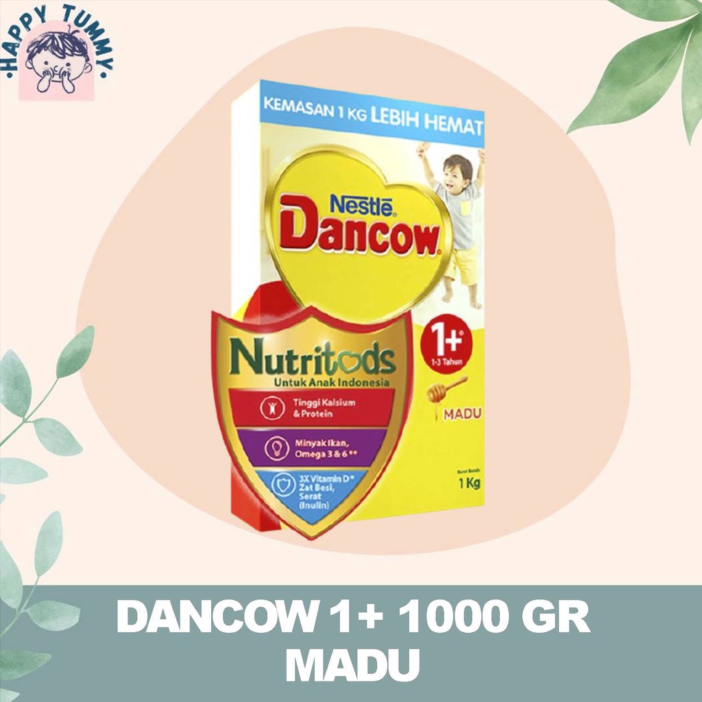

Dancow 1+ 1000gr. susu bubuk anak 1kg. box