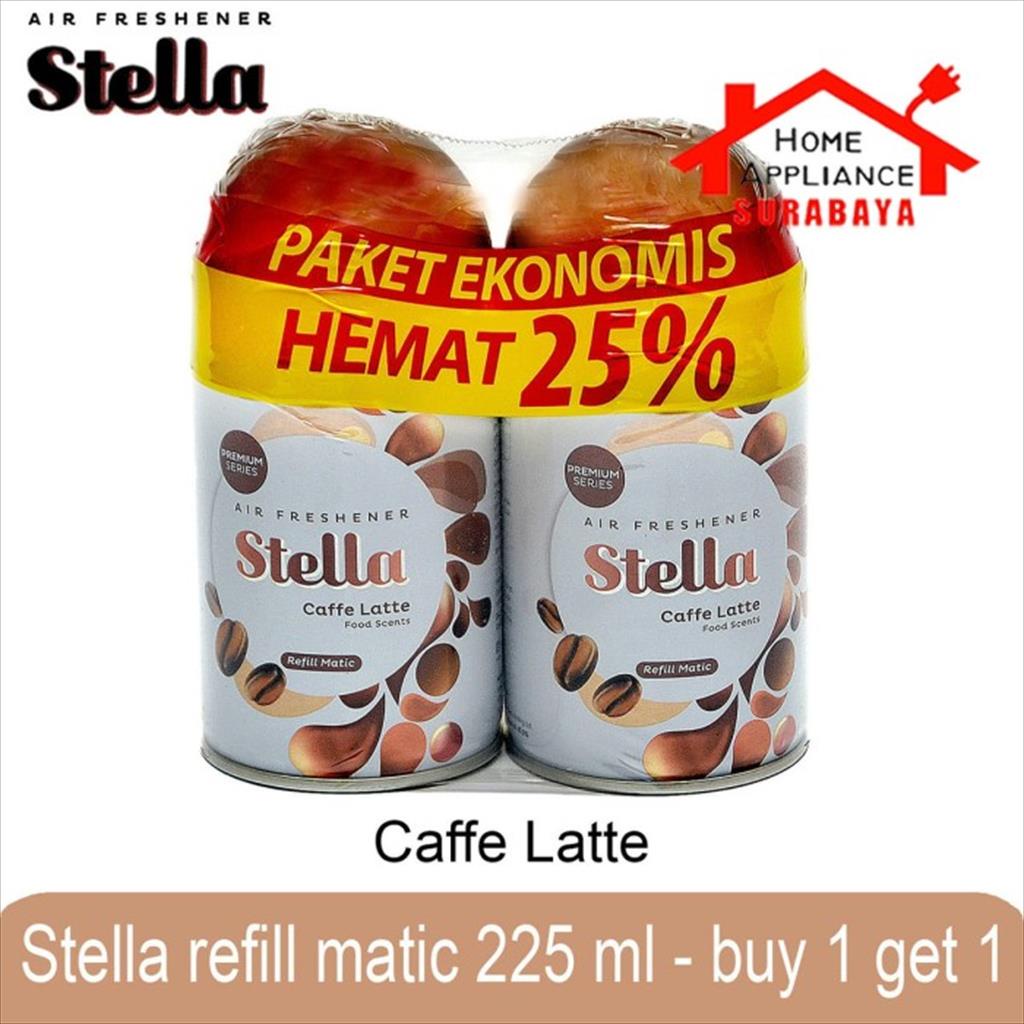 Stella Refill Matic Paket Ekonomis Buy 1 Get 1 - Beli 1 Gratis 1 - 2 x 225ml