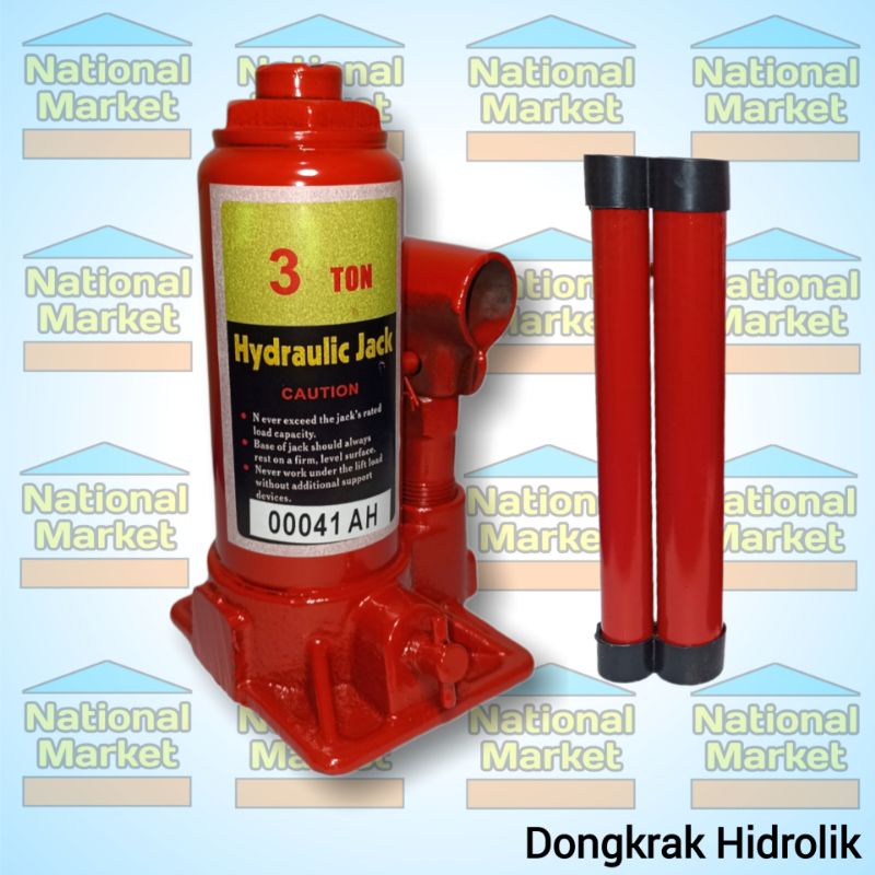 Dongkrak Hidrolik Oli Hydraulic Jack 3 Ton