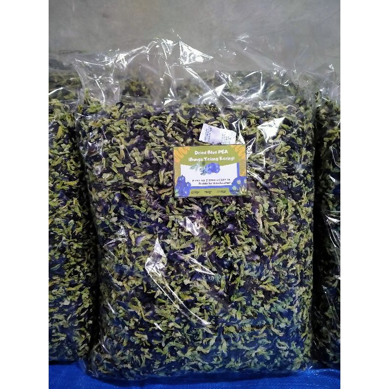 

Bunga telang kering kemasan 500gram