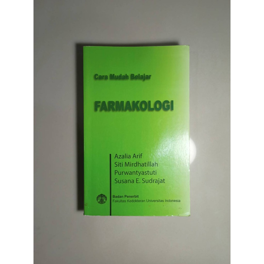 Buku Kedokteran Cara Mudah Belajar Farmakologi UI Indonesia Preloved