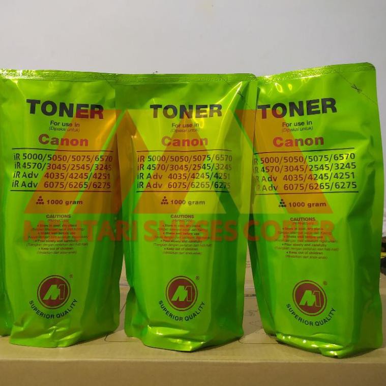 Stok terbaru TONER CANON M1 MESIN FOTOCOPY ORIGINAL TERLARIS TERMURAH - BUBUK TINTA REFILL B/W IRA A
