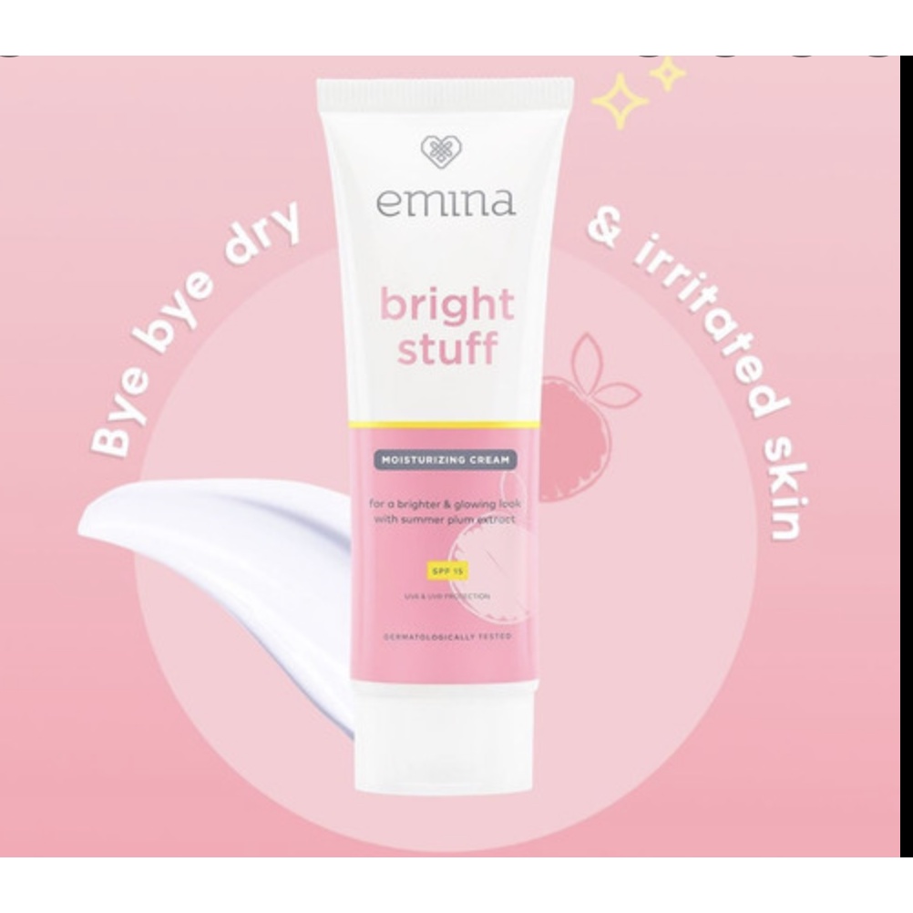 Emina Bright Stuff Moisturizing Cream SPF 15 [ 20 ML]