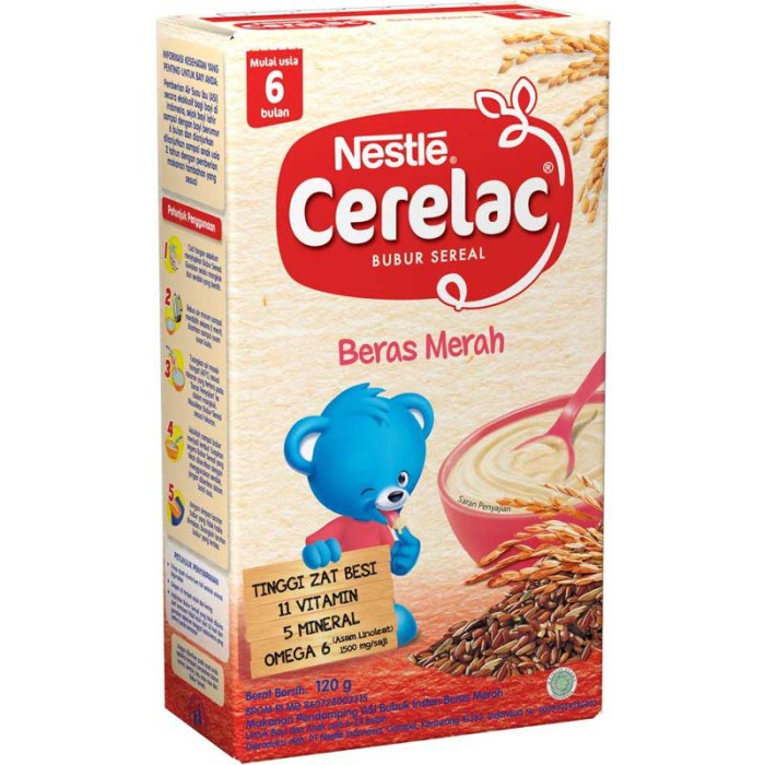 NESTLE CERELAC BERAS MERAH 120 GR