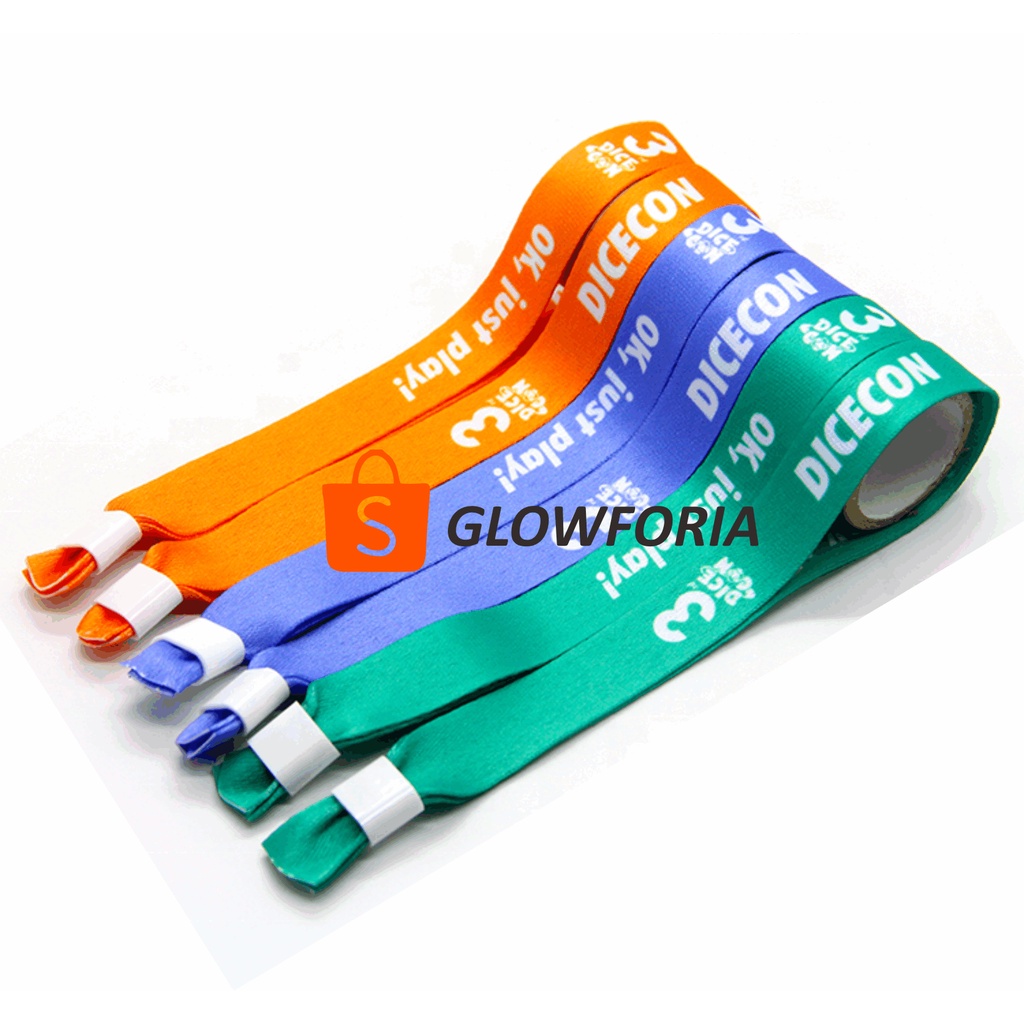 WOW MURAH BANGET gelang tiket bahan tissue gelang tiket bahan tisue gelang tiket bahan tissue gelang