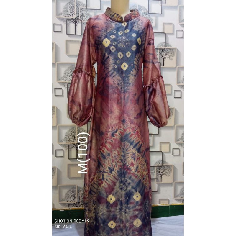 gamis jumputan Palembang