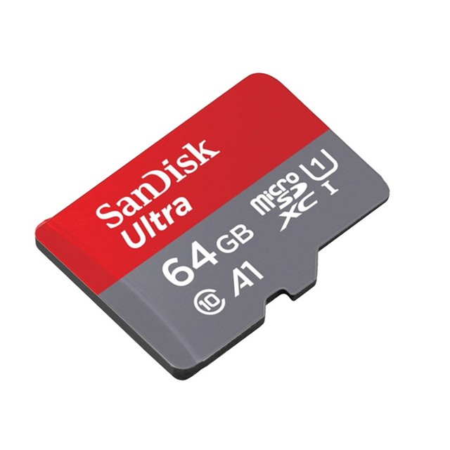 Sandisk Ultra Micro Sd UHS I A1 100MBps 64GB Free Adapter